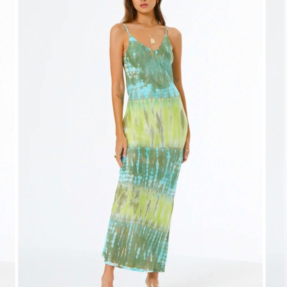Young Fabulous & Broke Tie-Dye Maxi Dress - New